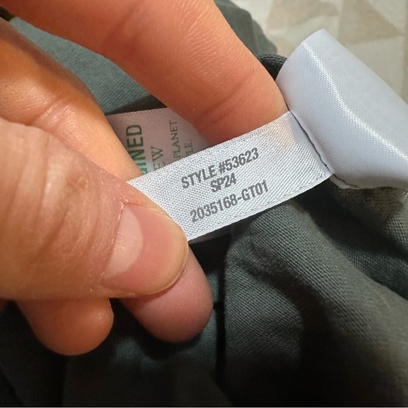 J cRew evening storm Cotton washed jersey pocket tee - Picture 4 of 4